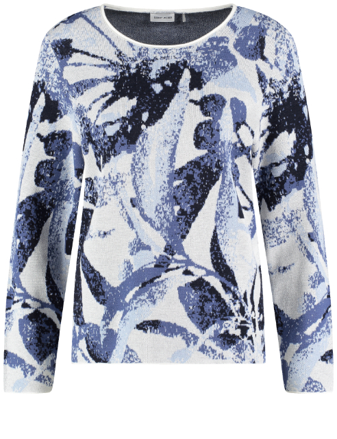 Gerry Weber-Gerry Weber Womens Pullover 1/1 sleeve Multicolour-Multicolour-48
