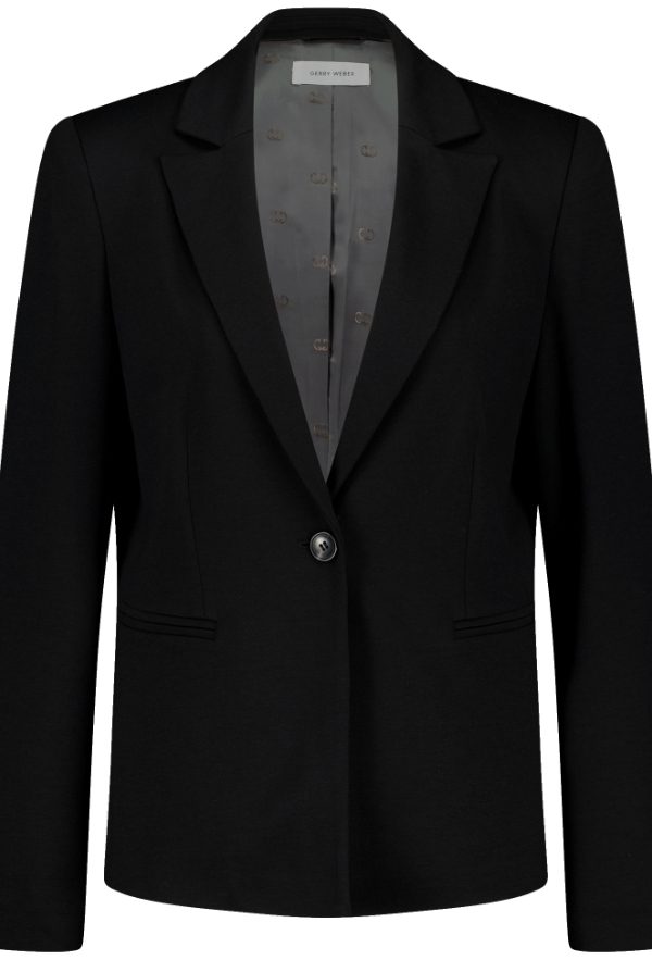 Gerry Weber-Gerry Weber Womens Blazer long sleeve Black-Black-48