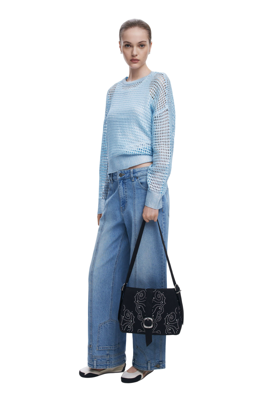 25-WAXPBH-1-Photoroom Desigual-Small crossbody faux leather studded bag-Black / White-U
