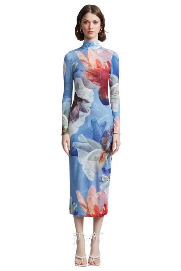 BCBGMAXAZARIA-Alma Dress For Women-Blue-12