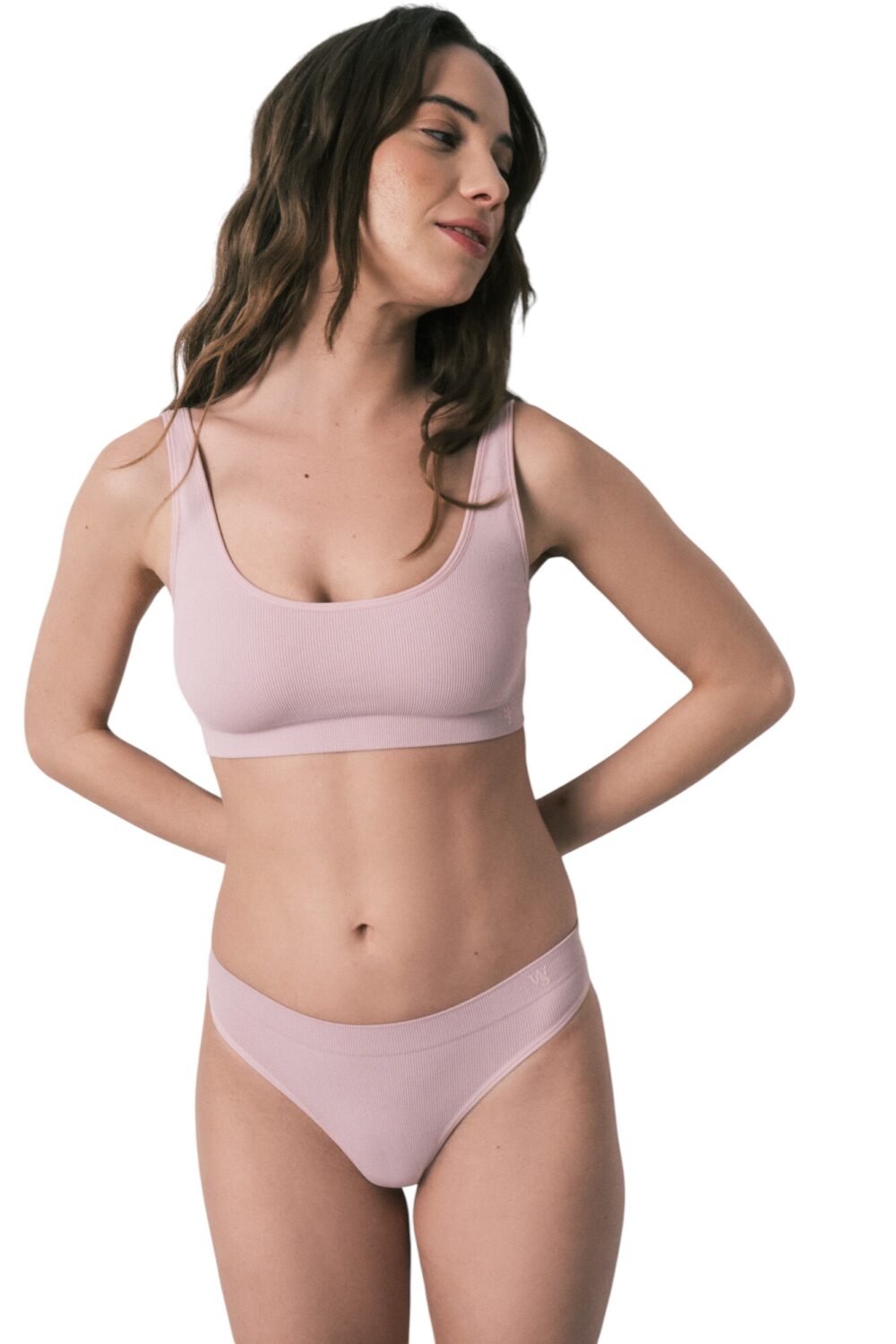 Women Secret-seamless top-Pink-XL