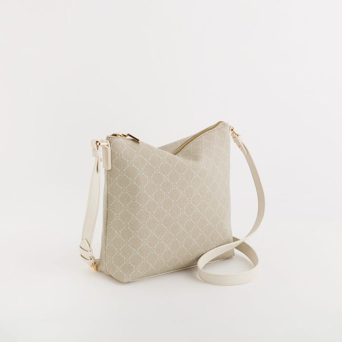 178 Carpisa-Bandolier Woman - Diana spring Shoulder Bag-Grey-OS