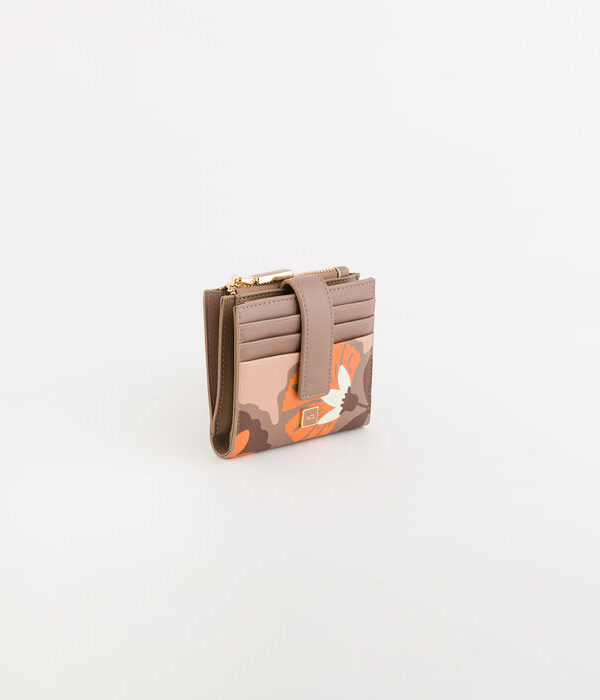 Carpisa-Wallet Medium Woman - Bouquet wallet v1-Beige-OS