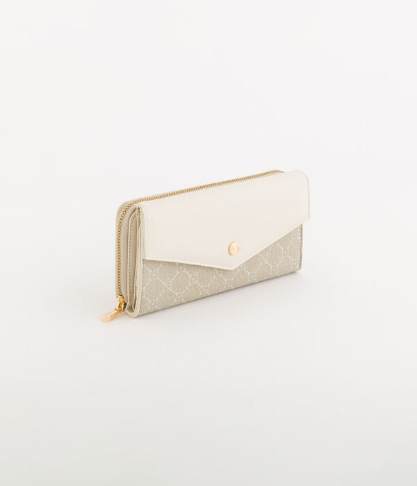 Carpisa-Large Women's Wallet - Diana Spring Wallet-Beige-OS