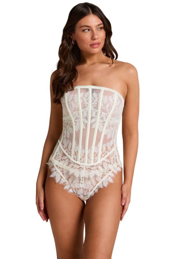 HUNKEMÖLLER-Chalice Corset-White-B75