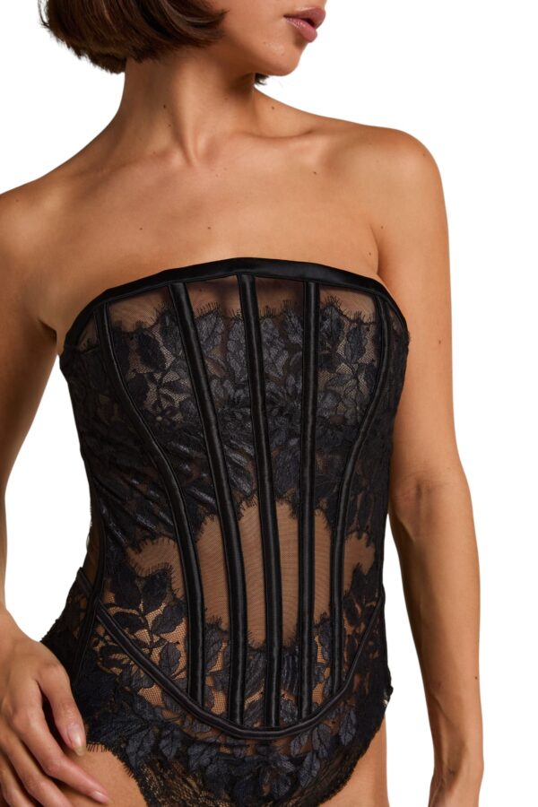 HUNKEMÖLLER-Chalice Corset-Black-B75