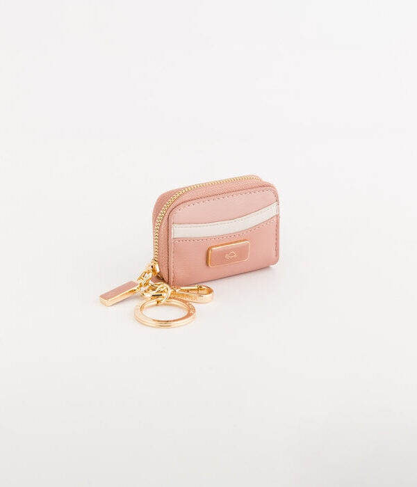 Carpisa-Women's Coin Purse with Keychain - Fresia wallet v2-Pink-OS