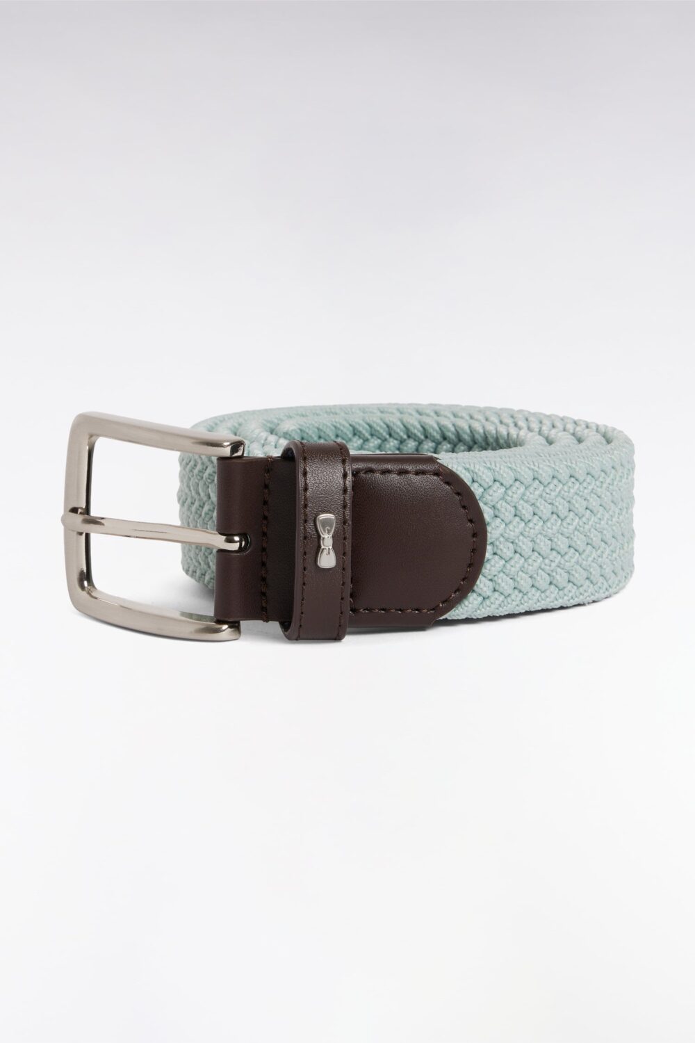E26ACTCE0001-1 Eden Park-Elasticated textile belt-Green-100